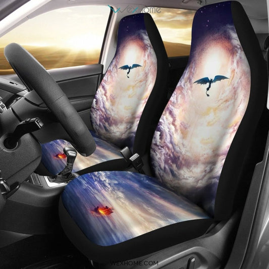 Sky & Sea How To Train Your Dragon Car Seat Cover Best Car Decor 2021