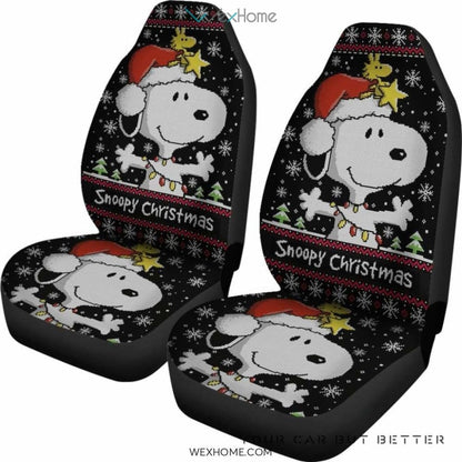 Snoopy Christmas Fan Art Car Seat Cover 170812 Accessories Car 2021