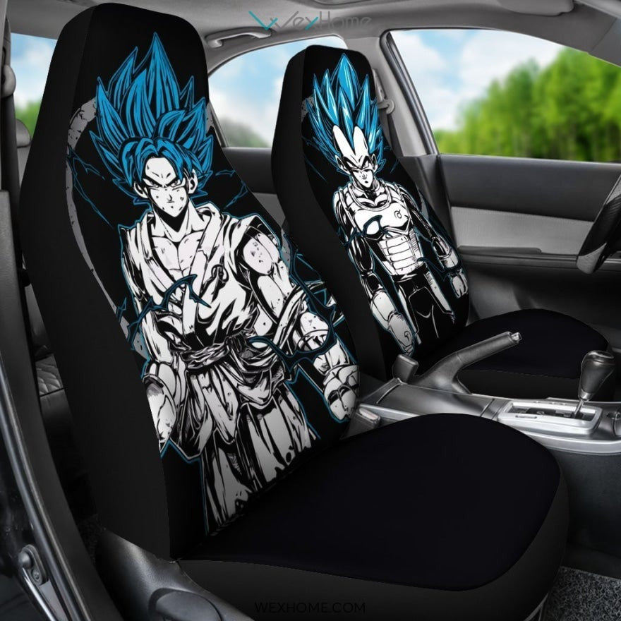 Super Saiyan Blue Dragon Ball Car Seat Cover 191119 (Set of 2)