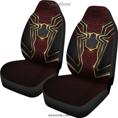 SpiderMan Endgame Logo Marvel Car Seat Cover 191119 (Set of 2)