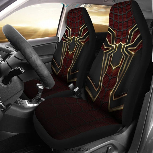 SpiderMan Endgame Logo Marvel Car Seat Cover 191119 (Set of 2)