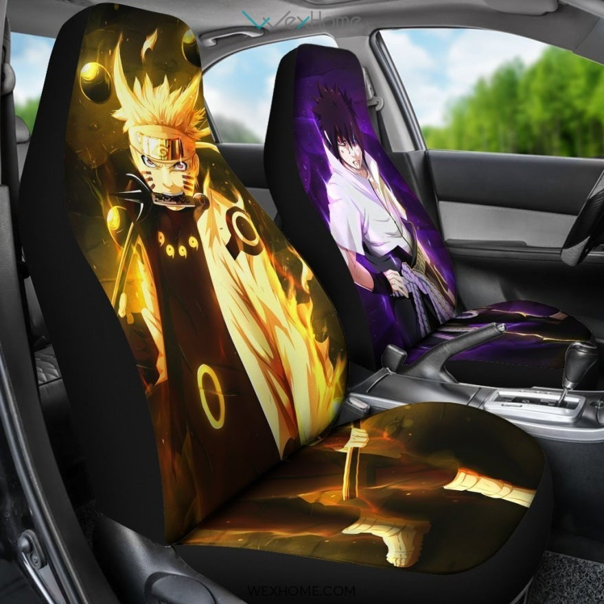Naruto Sasuke Anime Car Seat Cover 4