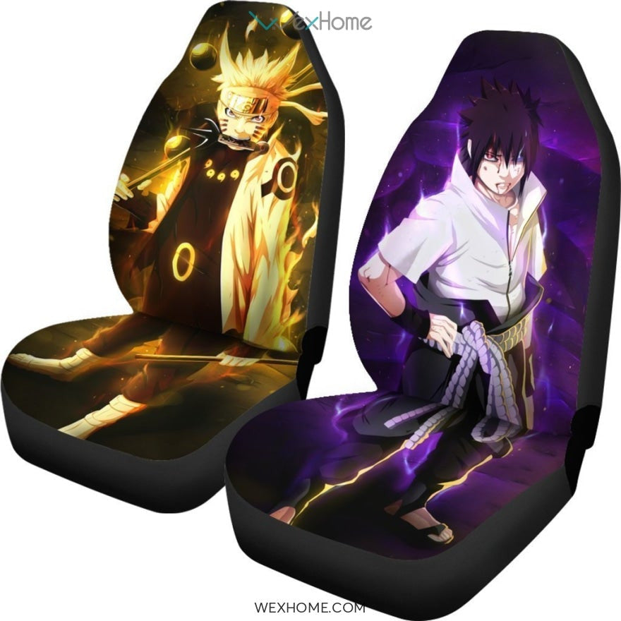 Naruto Sasuke Anime Car Seat Cover 4