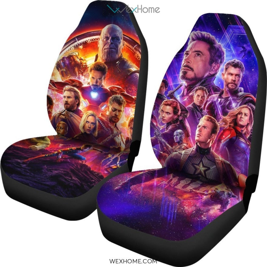 Marvel Endgame Car Set Covers Movie Fan Gift Best Car Gift 2021