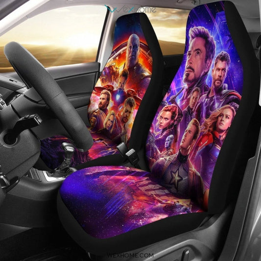 Marvel Endgame Car Set Covers Movie Fan Gift Best Car Gift 2021