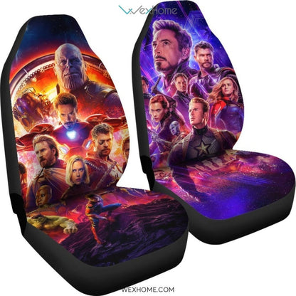 Marvel Endgame Car Set Covers Movie Fan Gift Best Car Gift 2021