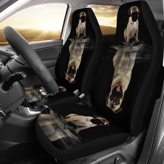 Pug Pets Dogs Animal Car Seat Cover 191130