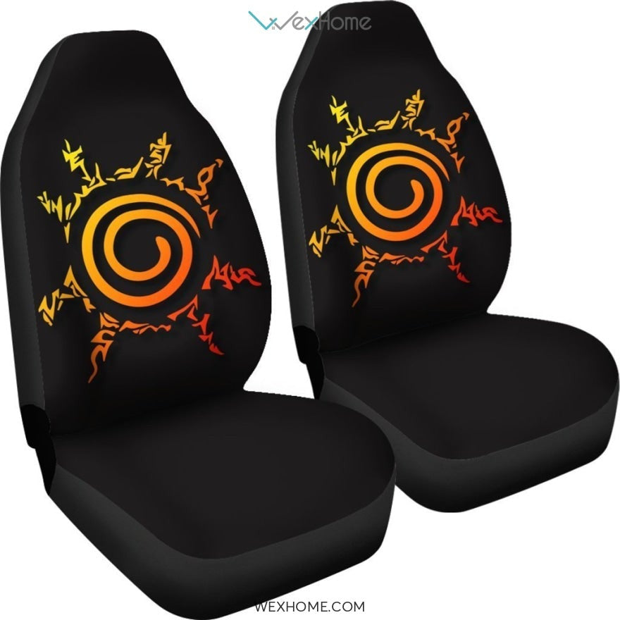 Naruto Shield Anime Car Seat Covers