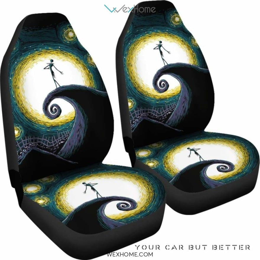 Nightmare Before Christmas Fan Gift Car Seat Cover 170812 Accessories Car 2021