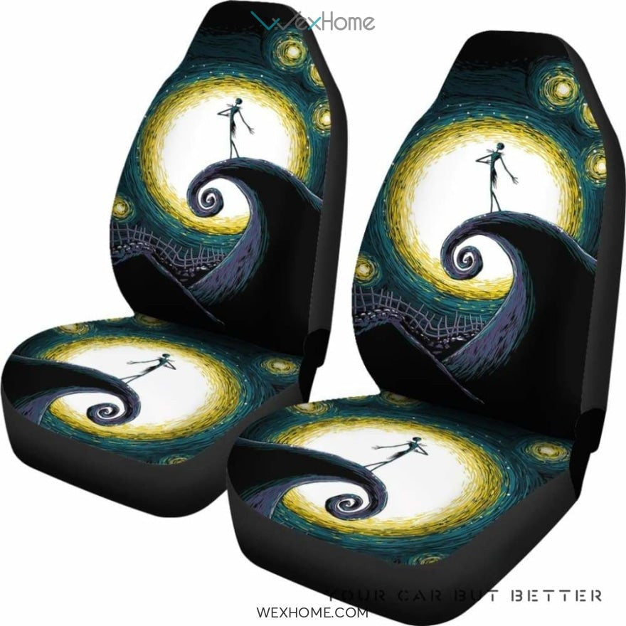 Nightmare Before Christmas Fan Gift Car Seat Cover 170812 Accessories Car 2021