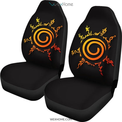Naruto Shield Anime Car Seat Covers