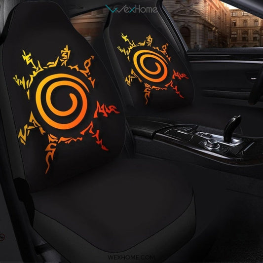 Naruto Shield Anime Car Seat Covers