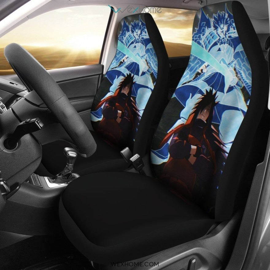 Madara Uchiha Naruto Anime Car Seat Covers