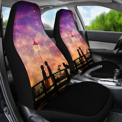 Mimi Wo Sumaseba Ghibli Studio Anime Car Seat Covers