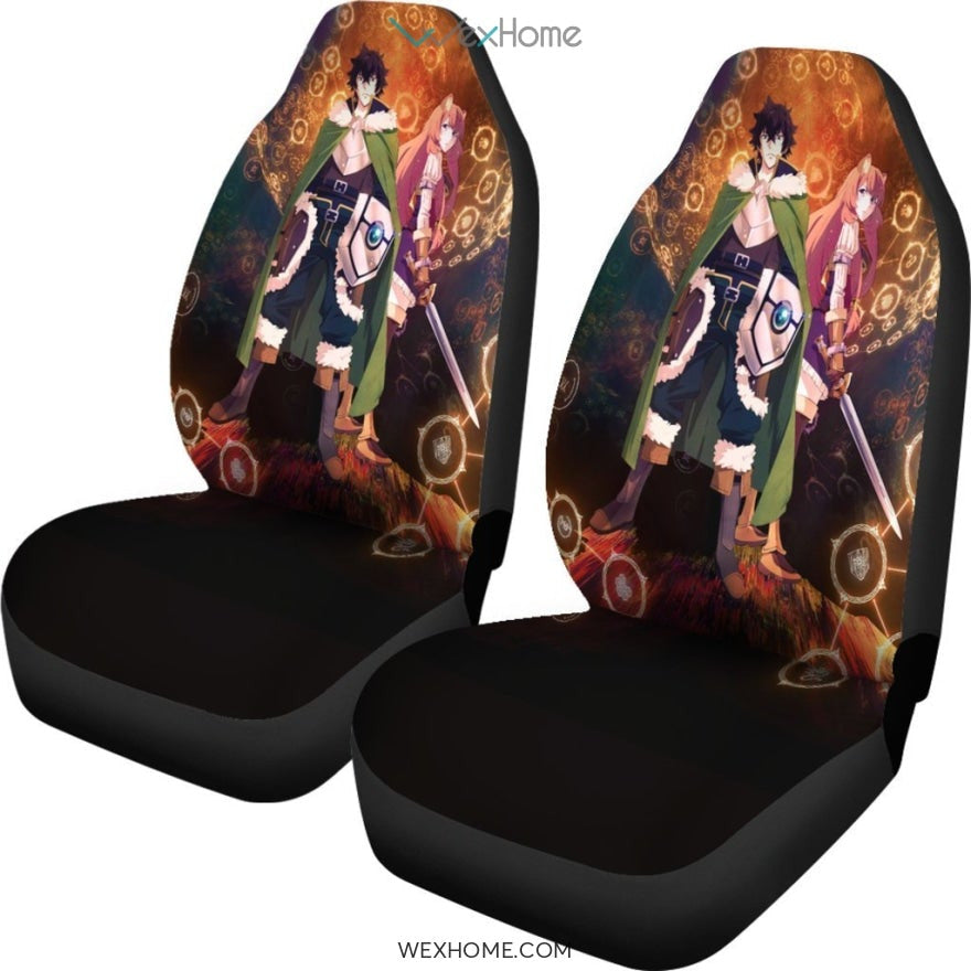 Tate No Yuusha No Nariagari Anime Car Seat Covers