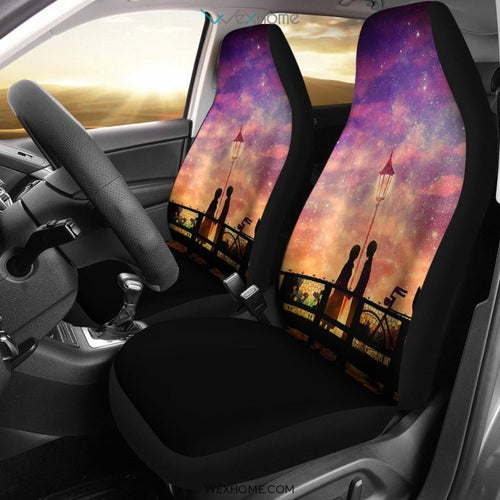 Mimi Wo Sumaseba Ghibli Studio Anime Car Seat Covers