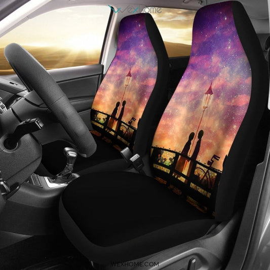 Mimi Wo Sumaseba Ghibli Studio Anime Car Seat Covers