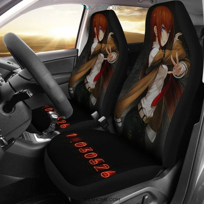 Steins Gate Anime Car Seat Covers