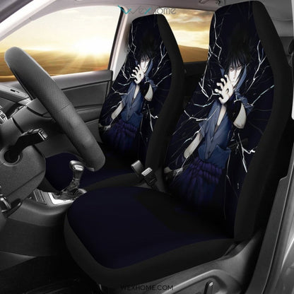 Sasuke Moon Naruto Anime Car Seat Covers