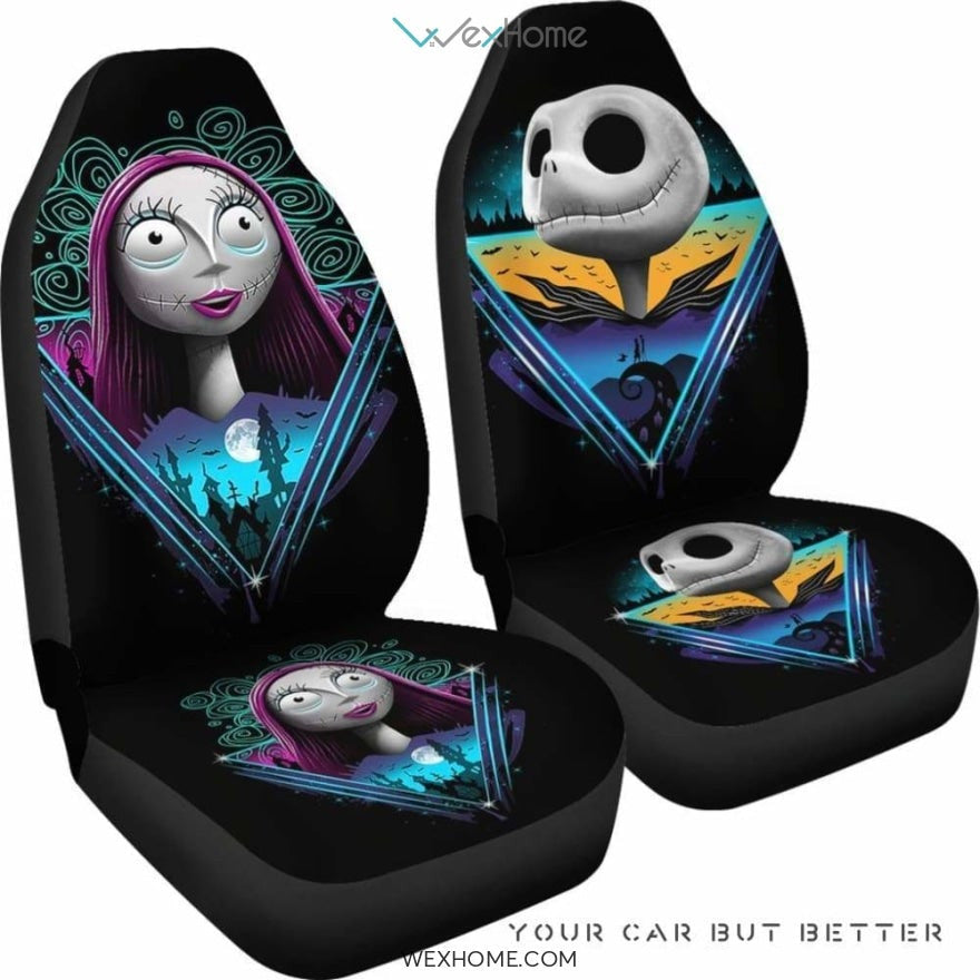 Nightmare Before Christmas Love Fan Art Car Seat Cover Right 170812 Accessories Car 2021