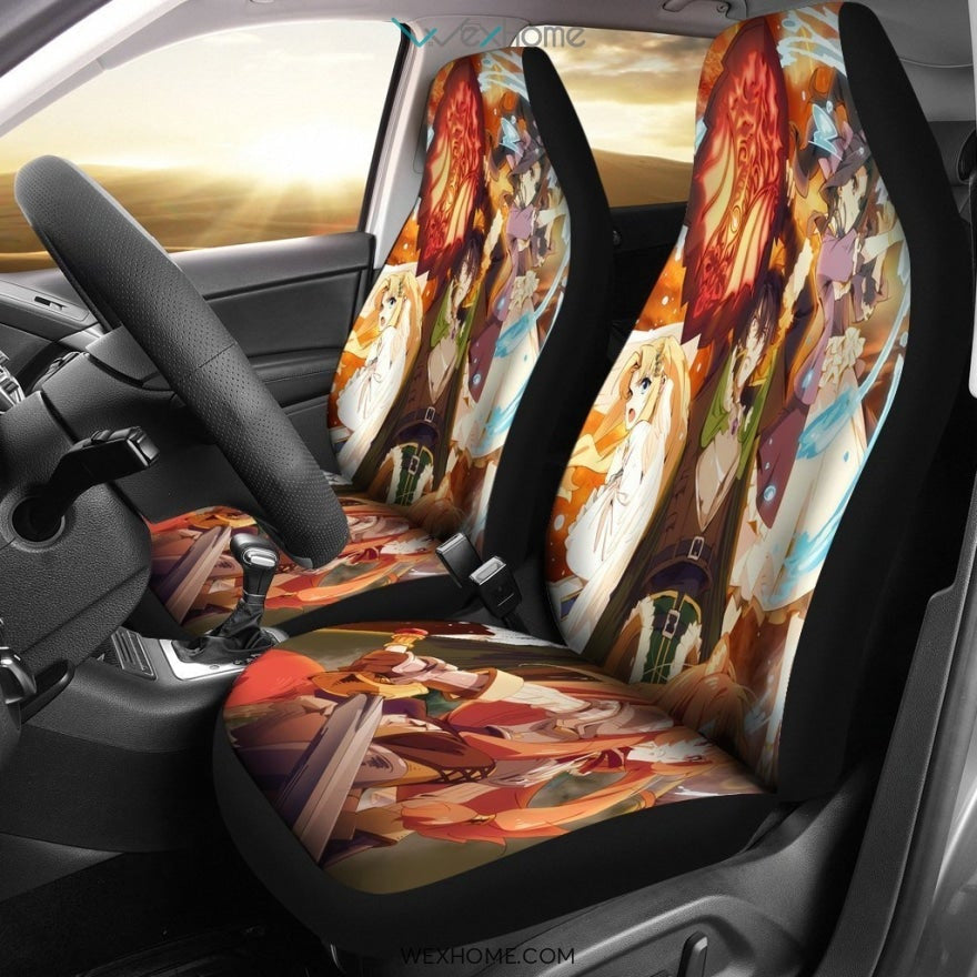 Tate No Yuusha No Nariagari Anime Car Seat Covers