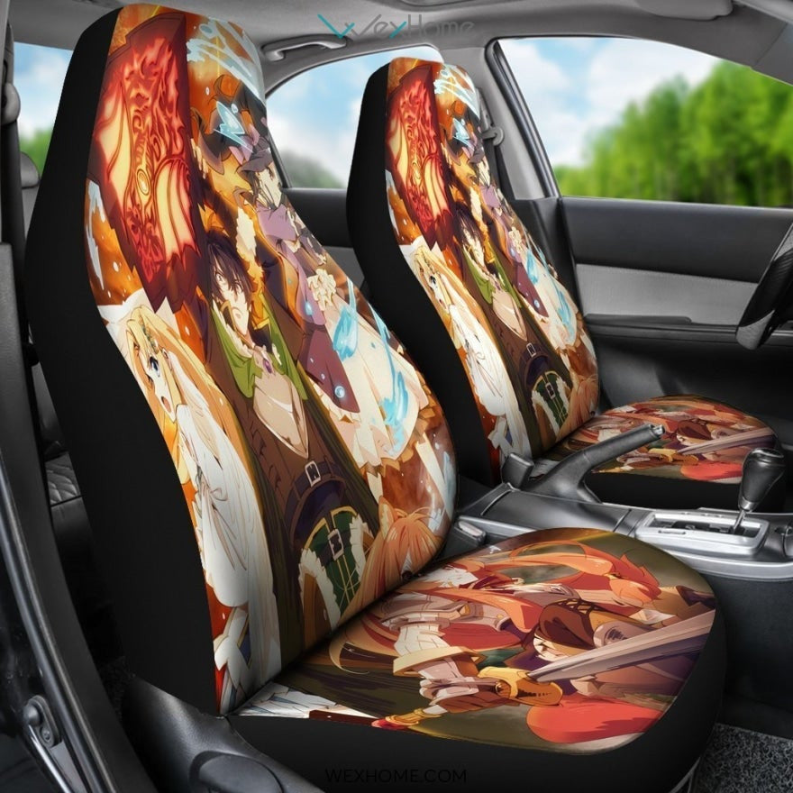 Tate No Yuusha No Nariagari Anime Car Seat Covers