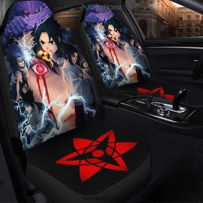 Sasuke Kun Naruto Anime Car Seat Covers