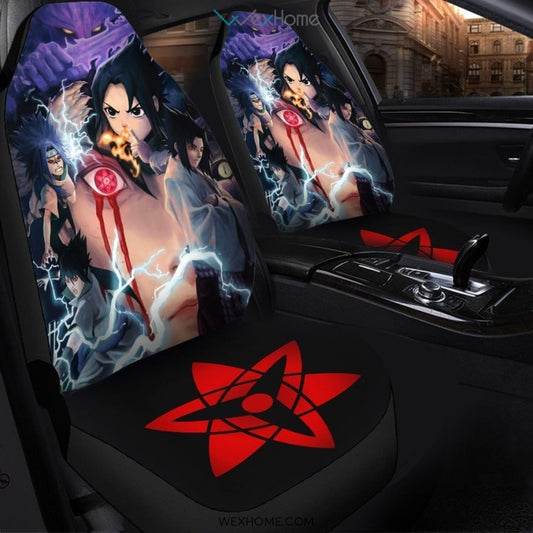 Sasuke Kun Naruto Anime Car Seat Covers