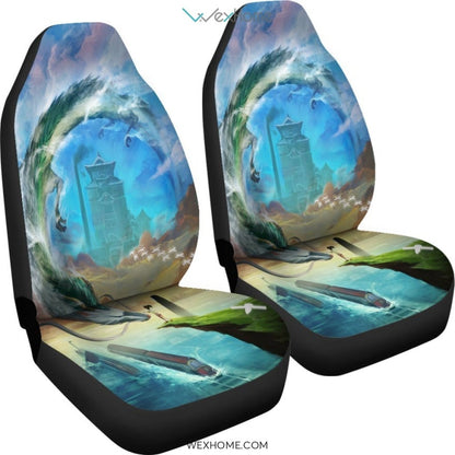 Spirited Away Dragon Anime Car Seat Covers