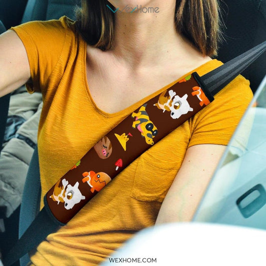 Pokemon Anime Seat Belt Covers | Waruviru Hippopotas Giaru Patterns Belt Covers