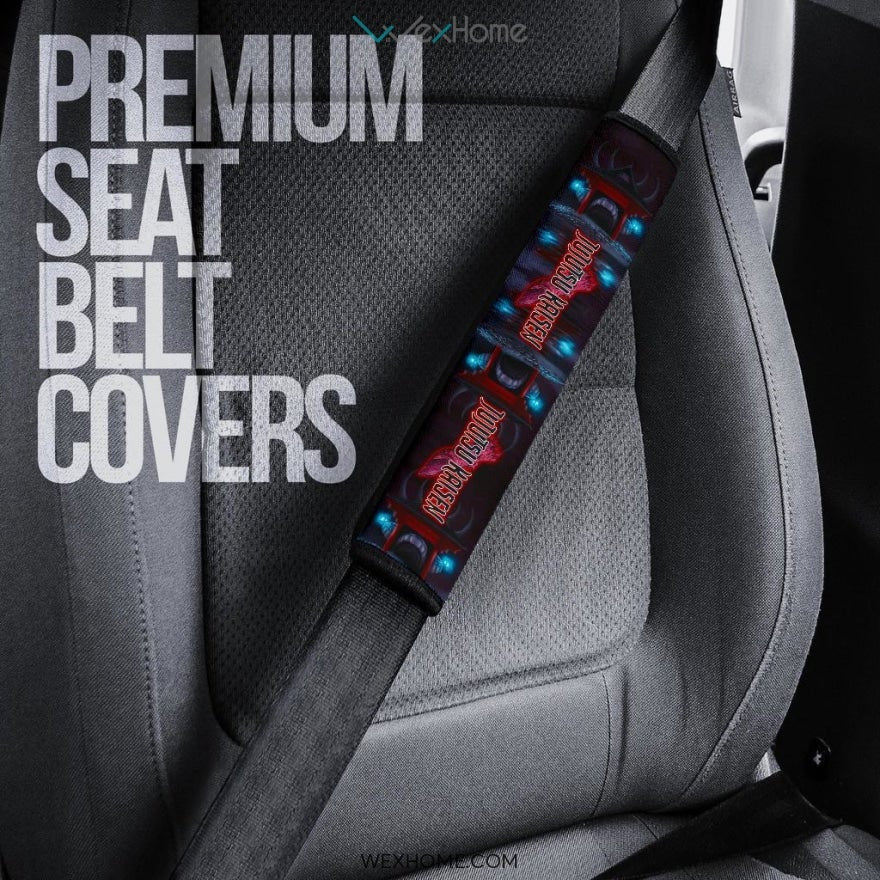 Jujutsu Kaisen Anime Seat Belt Covers | Sukuna Water Skull Galaxy Belt Covers