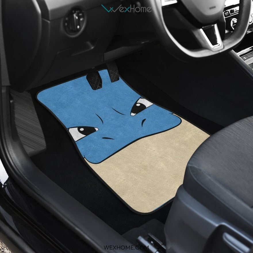 Giant Turtle Blastoise Face Pokemon Car Mats