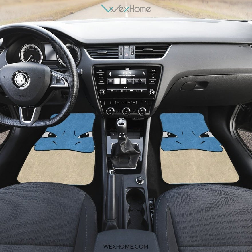 Giant Turtle Blastoise Face Pokemon Car Mats
