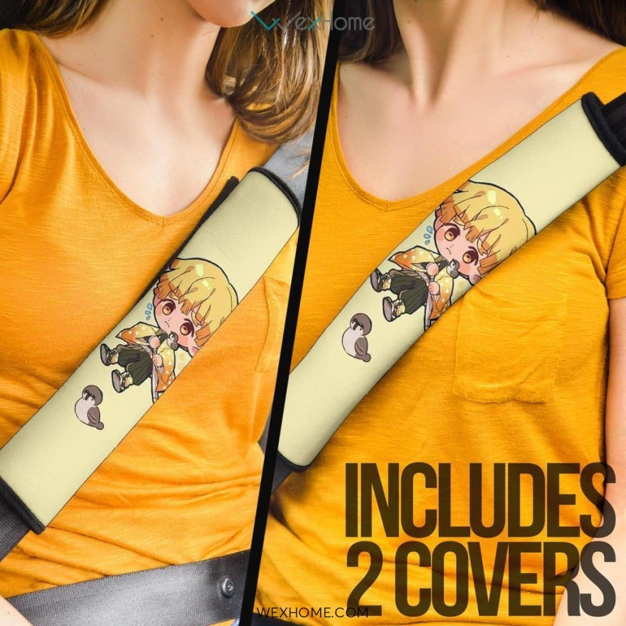 Zenitsu Agatsuma Seat Belt Covers
