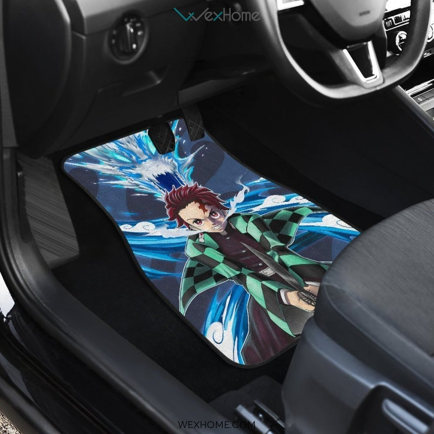 Tanjiro Power Water Dragon Car Mats
