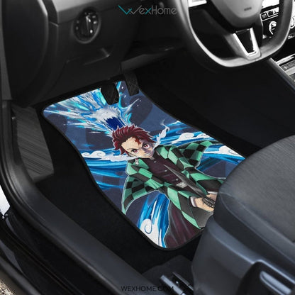Tanjiro Power Water Dragon Car Mats