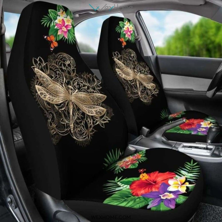 Dragonfly Zen Hawaii Car Seat Cover
