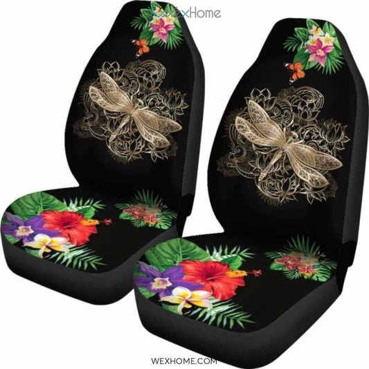 Dragonfly Zen Hawaii Car Seat Cover