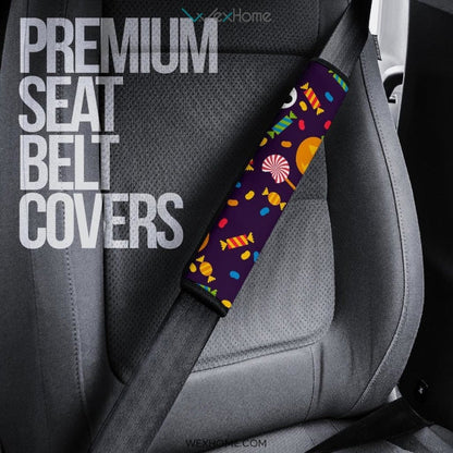 The Nightmare Before Christmas Cartoon Seat Belt Covers | Halloween Symbol Patterns Belt Covers