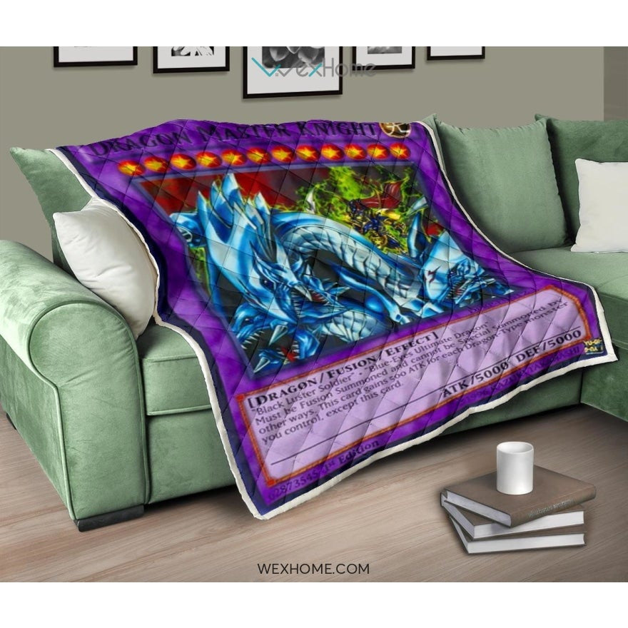 Dragon Master Knight Quilt