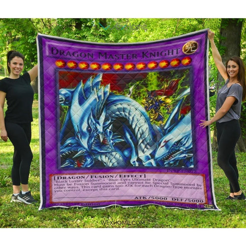 Dragon Master Knight Quilt