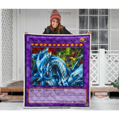 Dragon Master Knight Quilt