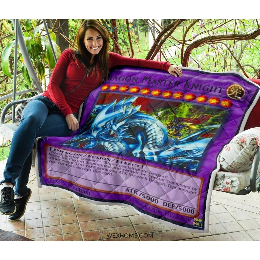 Dragon Master Knight Quilt