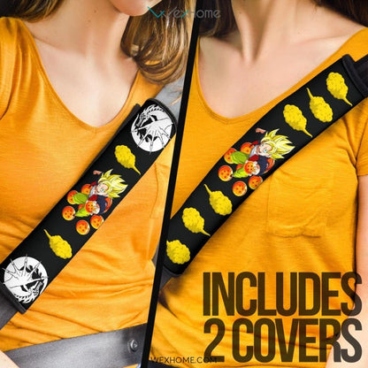 Dragon Ball Anime Seat Belt Covers | DB Goku Balls And Clouds Belt Covers