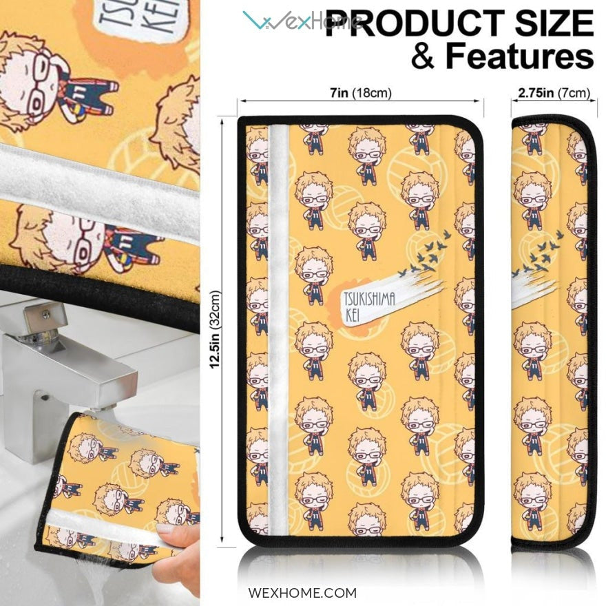 Tsukishima Custom Seat Belt Covers