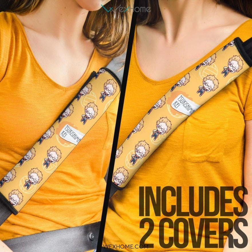 Tsukishima Custom Seat Belt Covers