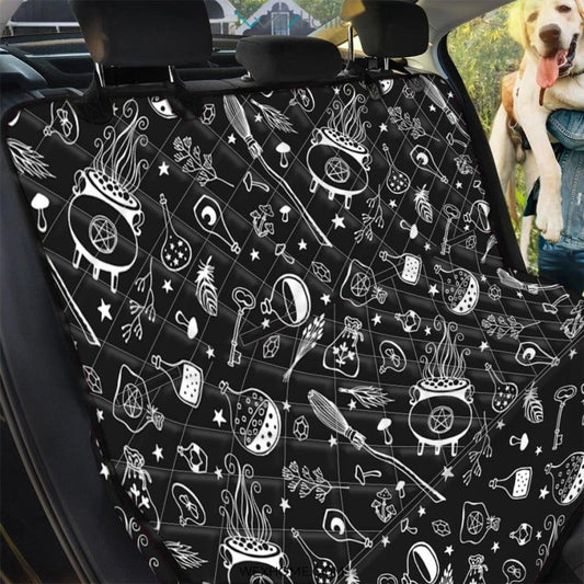 Witch Gothic Pet Car Seat Cover