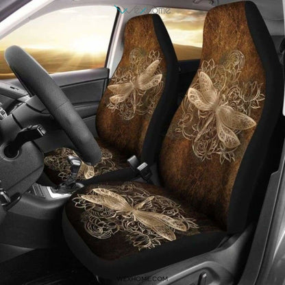 Dragonfly Zen Custom Car Seat Cover