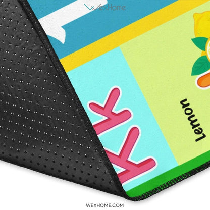 Playtime Collection ABC, Numbers and Shapes Educational Nursery Area Rug