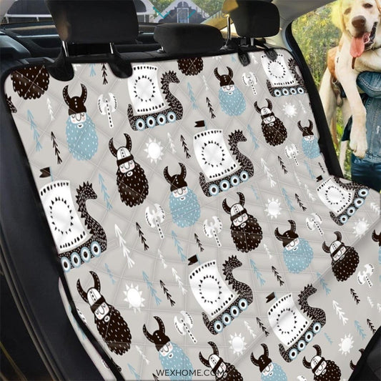 Viking Drakkar Valhalla Pet Car Seat Cover